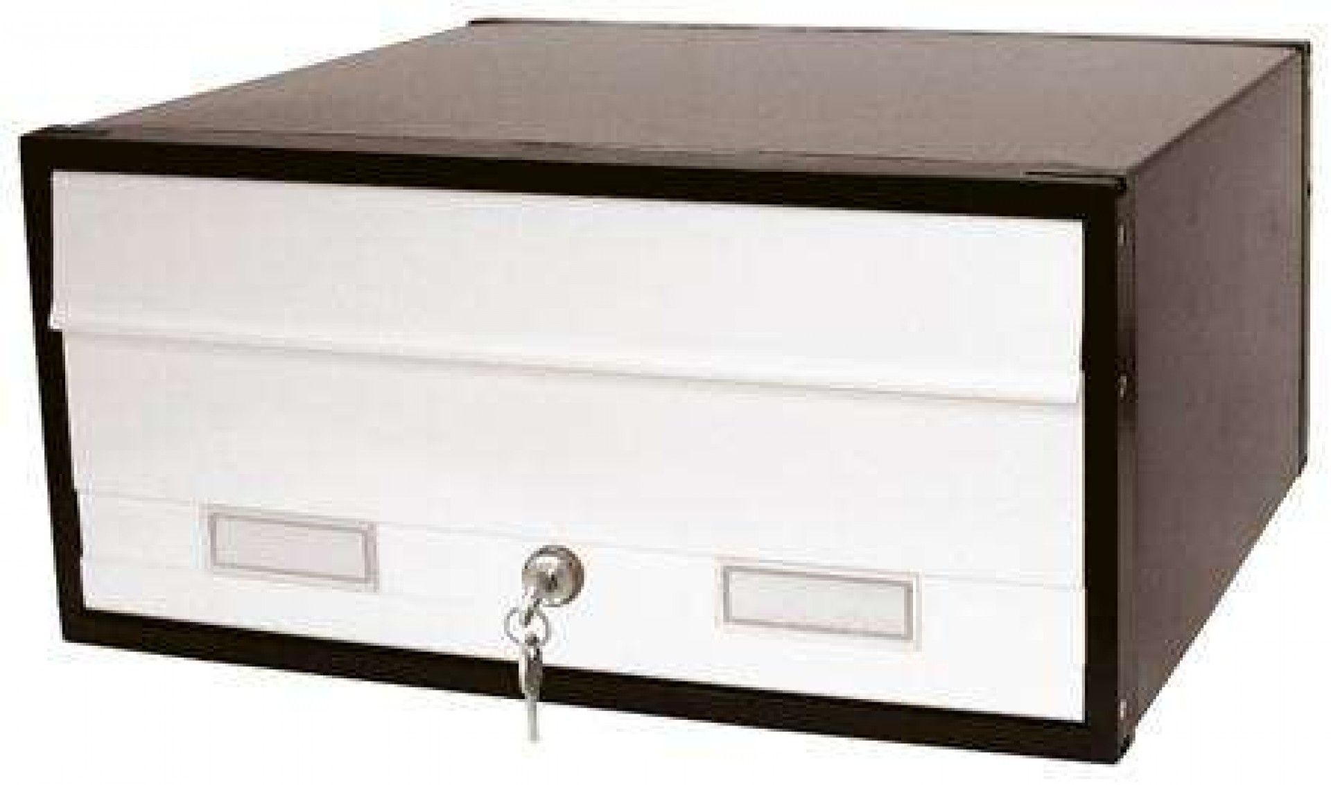 Caixa correio grande simples PB01B preta refª 179.0003 MACFER