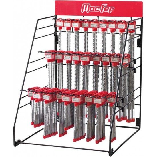 Expositor brocas ponta diamante Plus 4 cortes 3500-EXP 106ps ref 176.0801 MACFER