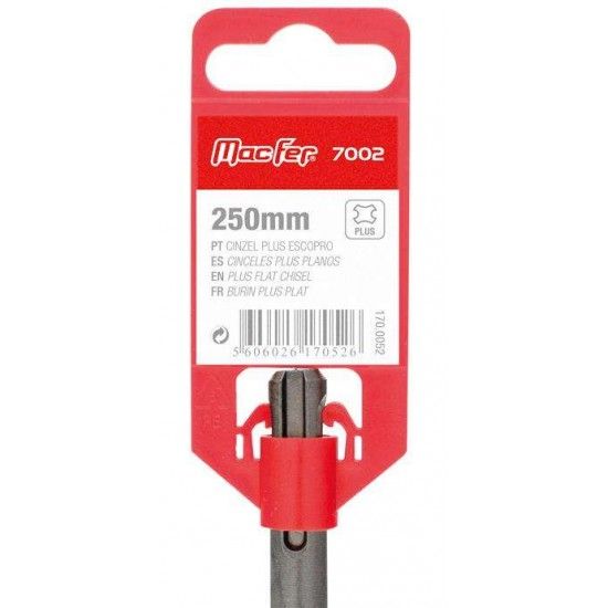 Cinzel Plus escopro MacFer 7002 250mm ref 170.0052 MACFER