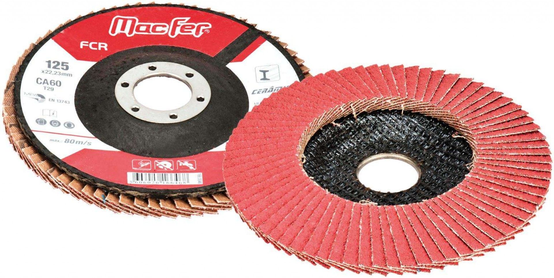 Disco lam. cerâmico MacFer FCR 115x22,2mm CA80 refª 166.0042 MACFER