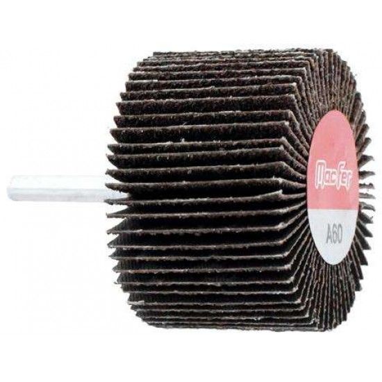 Roda lamelas lixa SFW 40x30x6mm A120 ref 165.0264 MACFER