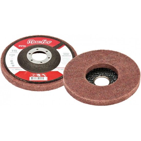Disco fibras nylon MacFer PFN 125x22,2mm #320 fino ref 165.0148 MACFER