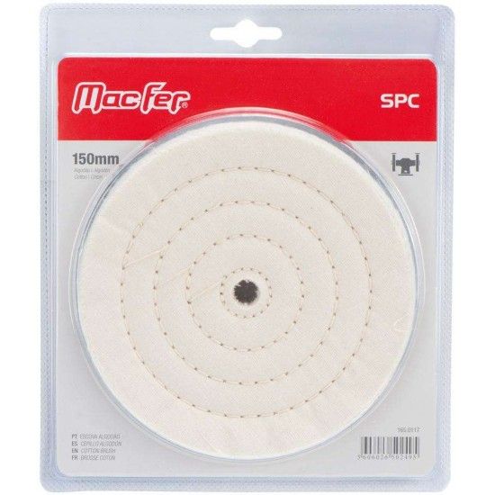 Escova algodão circular MacFer SPC 200mm refª 165.0118 MACFER Escova algodão circular MacFer SPC 200mm refª 165.0118 MACFER
