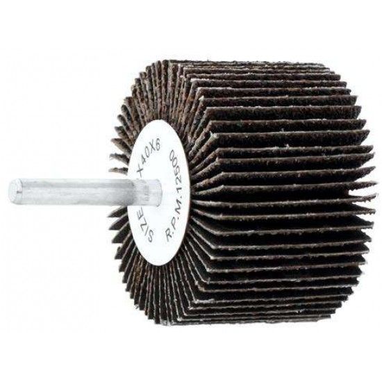 Roda lamelas lixa MacFer SFW 80x40x6mm A80 refª 165.0073 MACFER Roda lamelas lixa MacFer SFW 80x40x6mm A80 refª 165.0073 MACFER