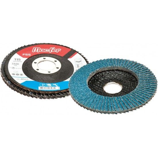 Disco lam. p/ inox MacFer FSS 125x22,2mm ZA120 ref 165.0042 MACFER
