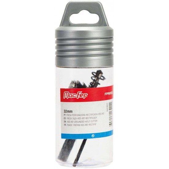 Fresa perfuradora rectificada HSS-M2 MacFer FPRHSS 14mm ref� 164.0003 MACFER