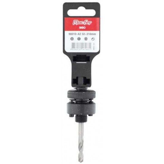 Suporte p/ cranianas bimetal sext. MacFer 98010-A2 32~210mm ref 161.0066 MACFER