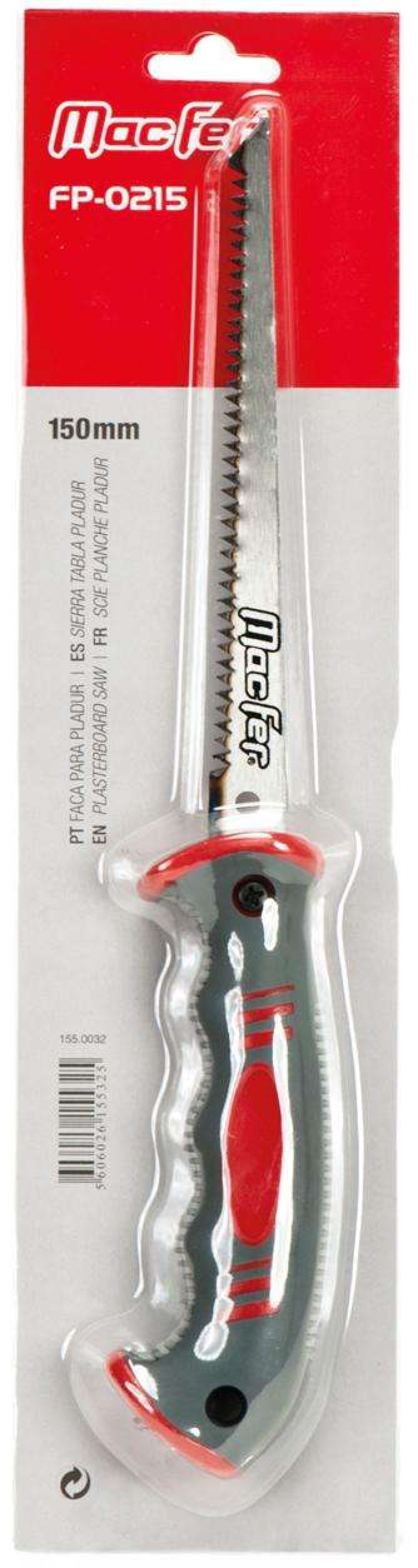 Faca p/ pladur MacFer FP-0215 150mm refª 155.0032 MACFER