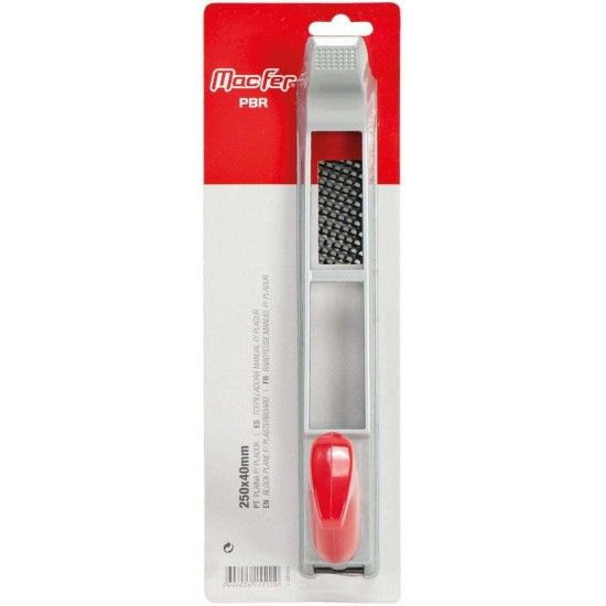 Plaina p/ pladur MacFer PBR 250x40mm ref 155.0011 MACFER