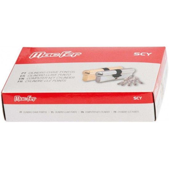 Cil. ch. pts MacFer SCY 70mm (35+35) dou. refª 151.0027 MACFER Cil. ch. pts MacFer SCY 70mm (35+35) dou. refª 151.0027 MACFER