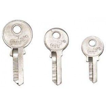 Chave para cadeado lato 2000K-25-B 25mm (perfil B) ref 150.0106 MACFER