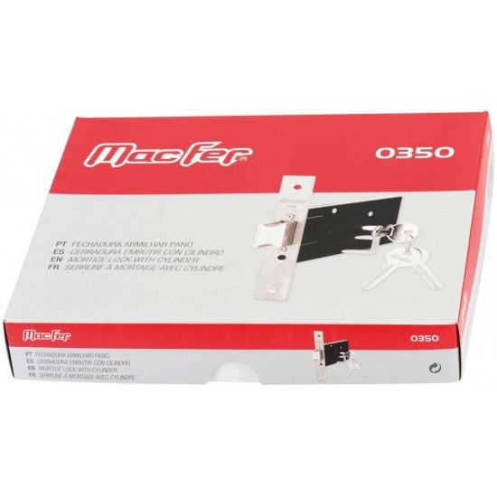 Fechadura arm. pano mf 0350 refª 140.0055 MACFER Fechadura arm. pano mf 0350 refª 140.0055 MACFER