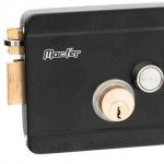 Trinco elctrico ajustvel MacFer ZDL-107N-BDE preto esquerd ref 140.0057 MACFER