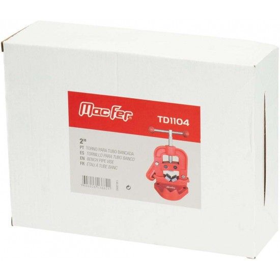 Torno p/ tubo bancada MacFer TD1104 2" ref 136.0062 MACFER