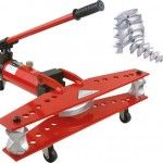Mquina virar tubo galvanizado hidrulica com rodas SWG-3 1/2"~3" ref 136.0046 MACFER