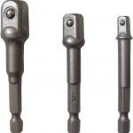 Jg. adap. sext. MacFer SCS-03 1/4+3/8+1/2" p/ ch. cx. 3pçs refª 135.0105 MACFER Jg. adap. sext. MacFer SCS-03 1/4+3/8+1/2" p/ ch. cx. 3pçs refª 135.0105 MACFER