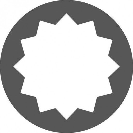 Bit sextavado estriado BSP33 10mm  M5 30mm ref 134.0190 MACFER