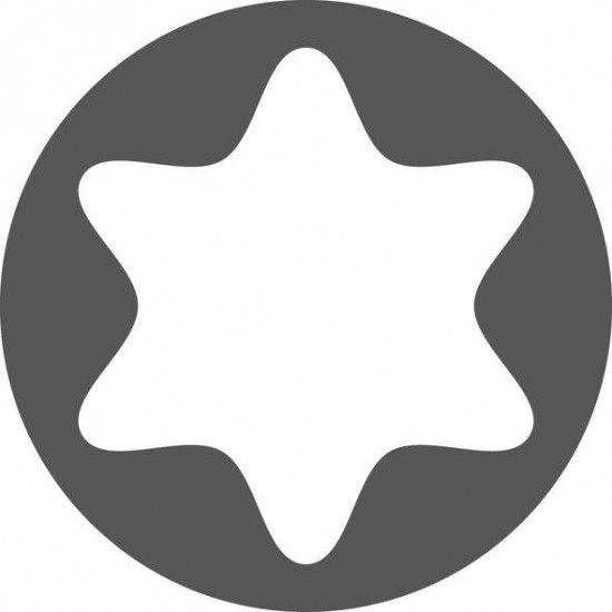 Bit sextavado torx BT33 10mm T25 30mm ref 134.0181 MACFER