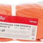 Cinta amar. c/ roq. gch "U" MacFer TE7100 4t 50mm   9m ref 132.0086 MACFER