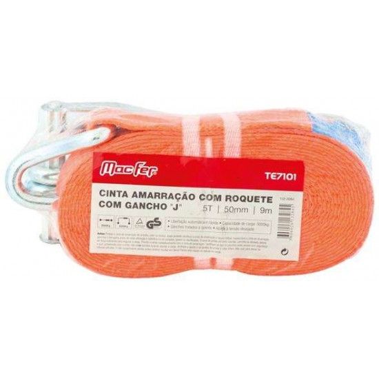 Cinta amar. c/ roq. gch "J" MacFer TE7303 2t 35mm   6m ref 132.0078 MACFER