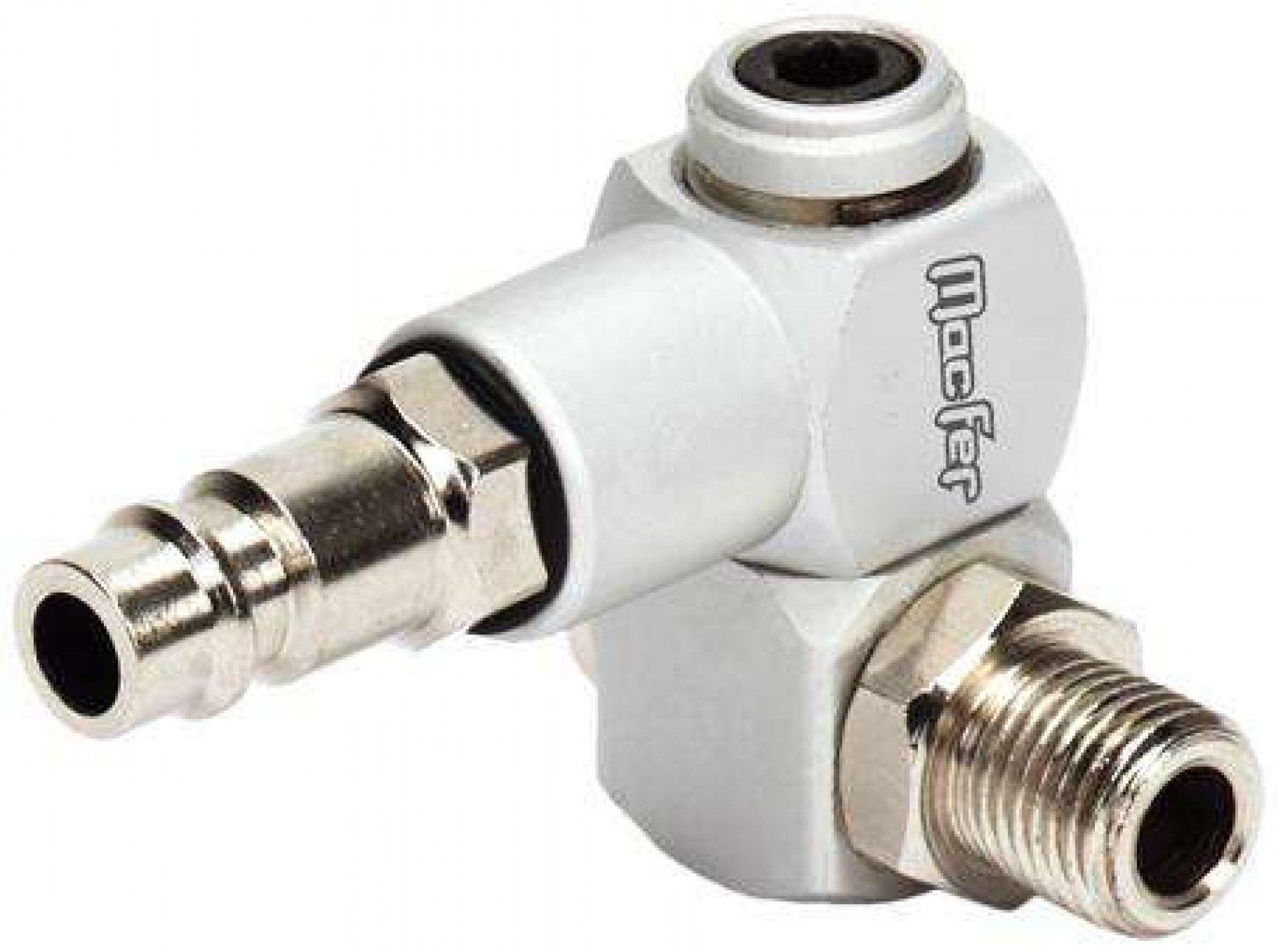 Ponteira para ar comprimido com adaptador articulável rosca macho SE11-APM 1/4" refª 129.0097 MACFER