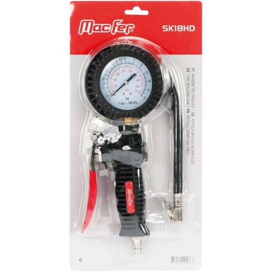 Manómetro pressão  SK18HD refª 129.0029 MACFER Manómetro pressão  SK18HD refª 129.0029 MACFER