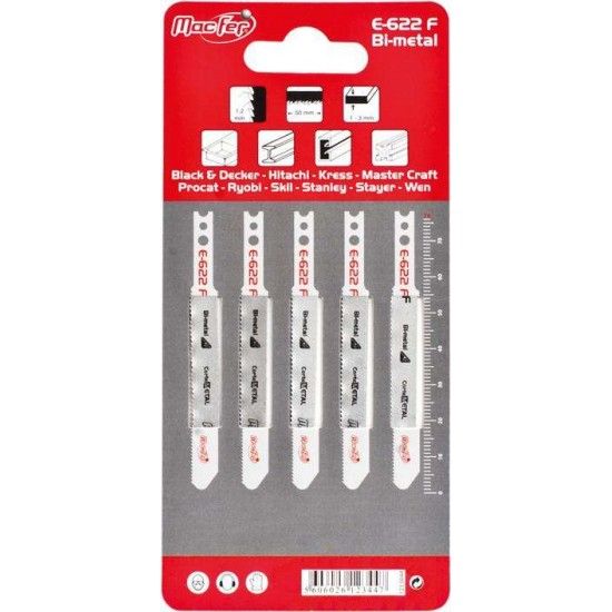 Serra tico-tico bimetal  MacFer E-622F 76mm  ref 123.0044 MACFER