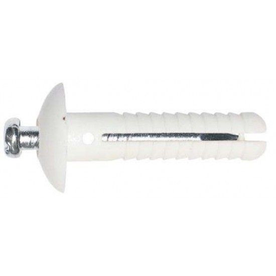 Bucha nylon TP cogumelo mf TP-3   6x40mm  ref 121.0063 MACFER