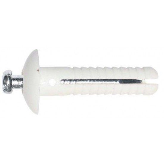 Bucha nylon TP cogumelo mf TP-3   6x25mm  ref 121.0059 MACFER