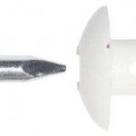 Bucha nylon TP cogumelo mf TP-3   6x25mm  ref 121.0062 MACFER