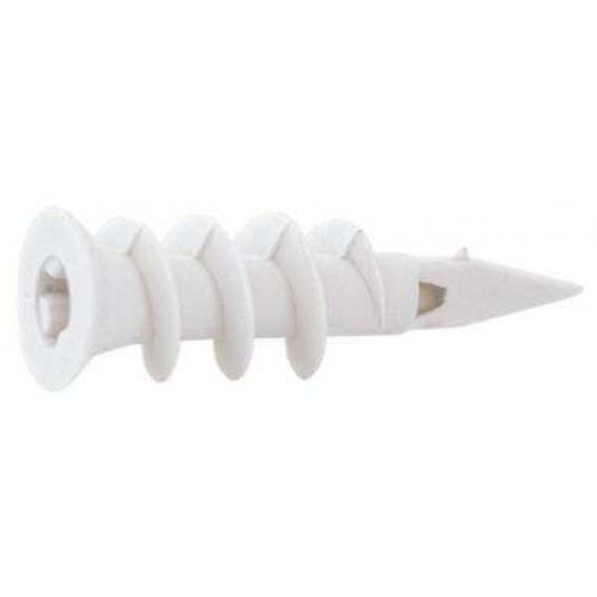 Bucha nylon p/ pladur mf BNP 13x38mm 100p ref 121.0053 MACFER