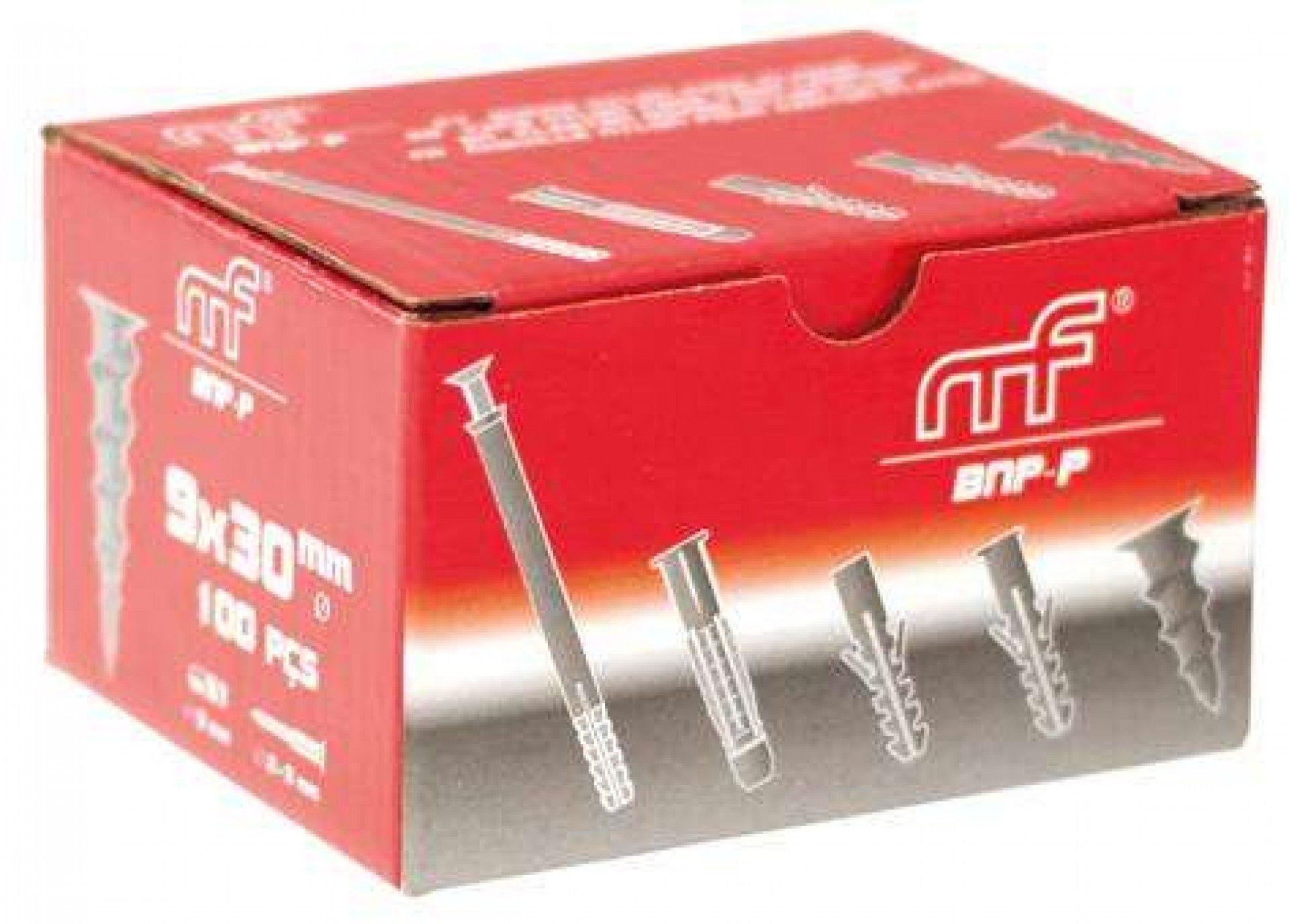 Bucha nylon p/ pladur mf BNP-P 9x30mm refª 121.0052 MACFER