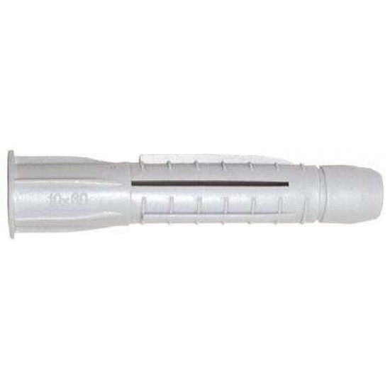 Bucha nylon uni. p/ tijolo mf BNU   8x50mm  ref 121.0018 MACFER