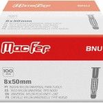 Bucha nylon uni. p/ tijolo mf BNU 8x50mm refª 121.0018 MACFER Bucha nylon uni. p/ tijolo mf BNU 8x50mm refª 121.0018 MACFER