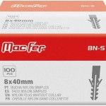 Bucha nylon simples mf BN-S   4mm  ref 121.0007 MACFER