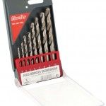 Jg. brocas cilindricas HSS-M2-008 3~10mm  8ps cx. Plstica ref 117.0095 MACFER