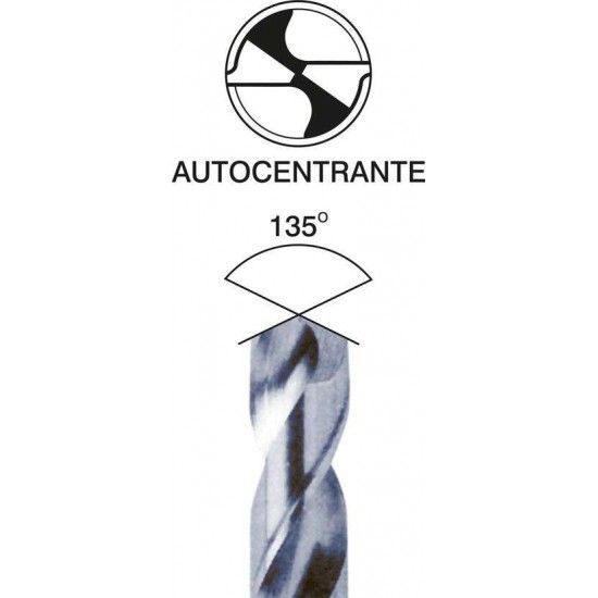 Jg. brocas cil. tit�nio MacFer HSS-M2TIN-013 1,5~6,5mm 13p�s ref� 117.0089 MACFER