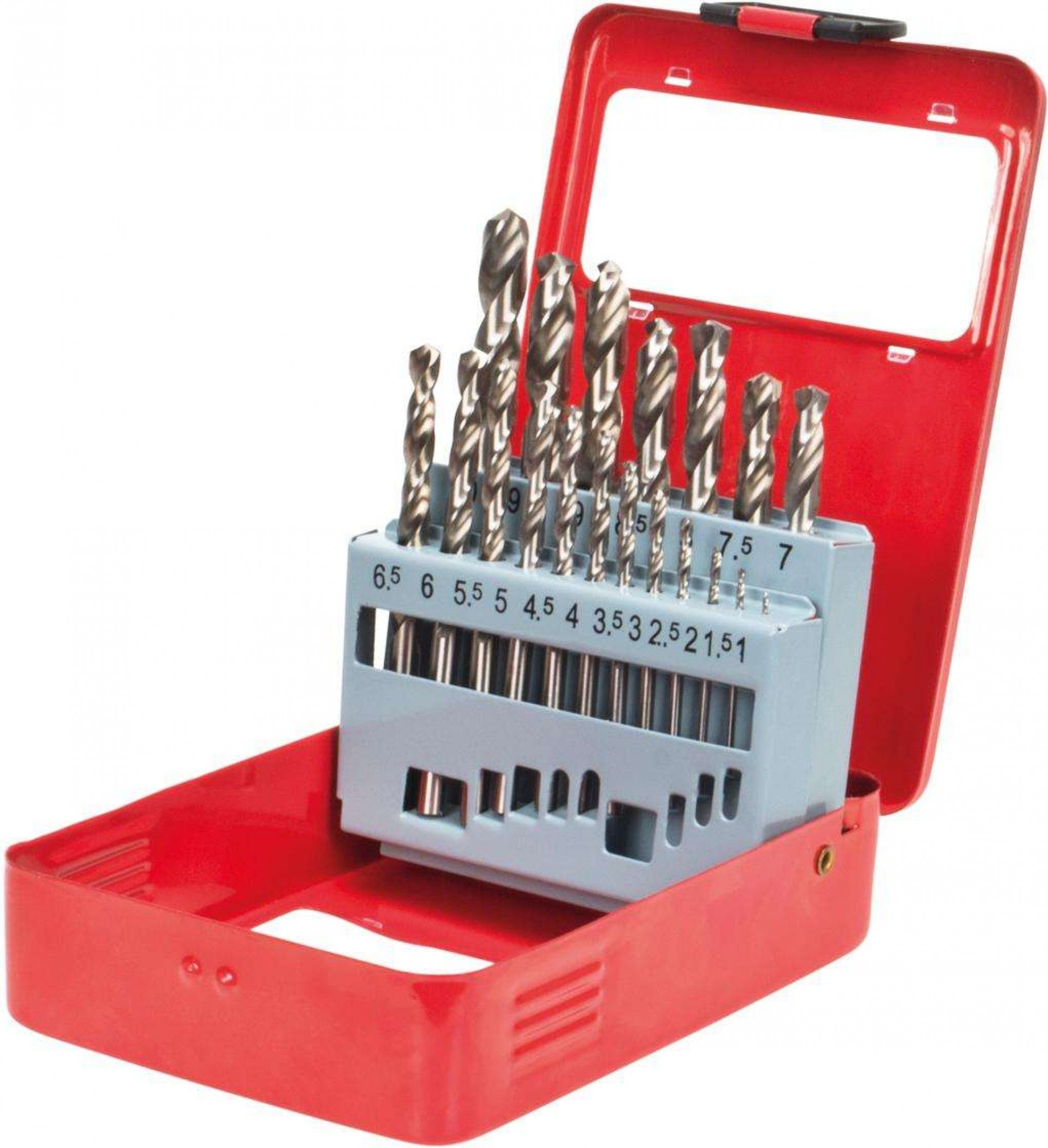 Jg. brocas cil. MacFer HSS-M2-025 1~13mm 25pçs refª 117.0091 MACFER