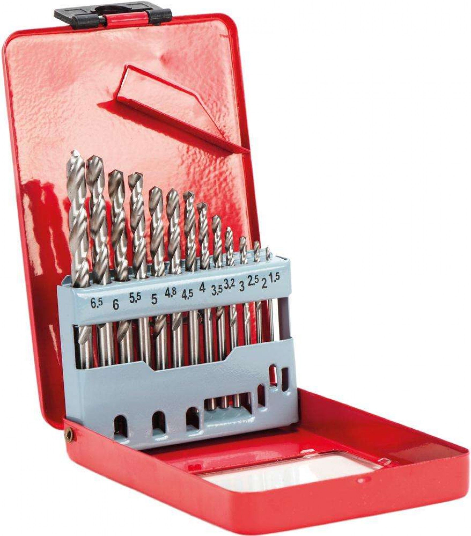 Jg. brocas cil. MacFer HSS-M2-013 1,5~6,5mm 13pçs refª 117.0088 MACFER