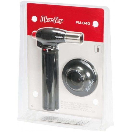 Maçarico a gás precisão c/ isqueiro MacFer FM-040 refª 114.0051 MACFER Maçarico a gás precisão c/ isqueiro MacFer FM-040 refª 114.0051 MACFER