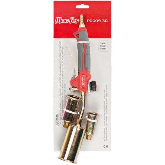 Kit chamuscador c/ gatilho MacFer PQ009-3Q 390mm 3 quei. refª 114.0045 MACFER Kit chamuscador c/ gatilho MacFer PQ009-3Q 390mm 3 quei. refª 114.0045 MACFER