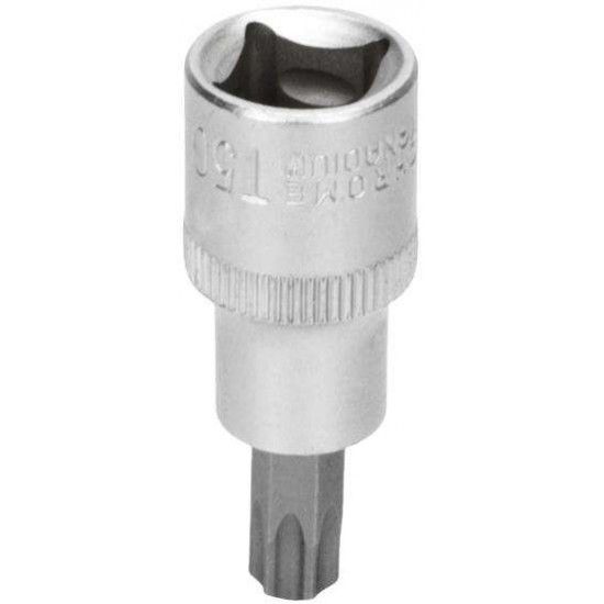 Chave caixa Cr-V com bit torx CCV3-BT55L 1/2" T35 ref 105.0305 MACFER