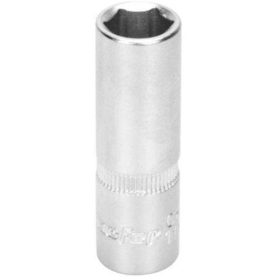 Chave caixa Cr-V longa CCV1-50L 1/4"  6mm (50mm) ref 105.0221 MACFER