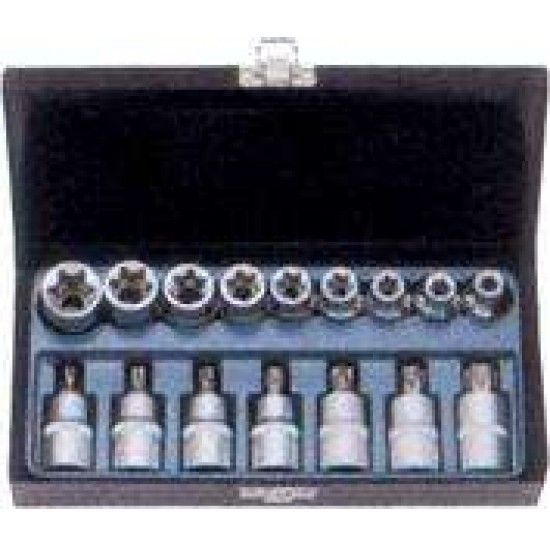 Jg. ch. cx. Cr-V torx MacFer BS-40TE16 1/2" 16ps ref 105.0091 MACFER