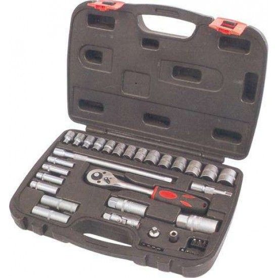 Jg. ch. cx. Cr-V MacFer SS-3040 1/4" & 3/8" 40ps ref 105.0002 MACFER