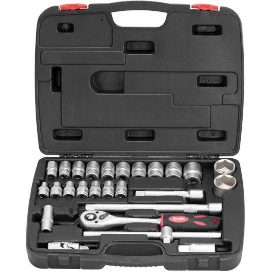 Jg. ch. cx. Cr-V MacFer SS-4026 1/2" 27pçs refª 105.0003 MACFER Jg. ch. cx. Cr-V MacFer SS-4026 1/2" 27pçs refª 105.0003 MACFER