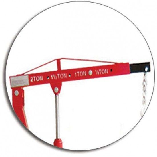 Grua hidráulica TL1001-2 2t 2170mm refª 104.0016 MACFER Grua hidráulica TL1001-2 2t 2170mm refª 104.0016 MACFER