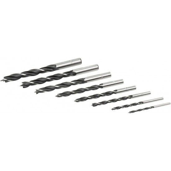 Jg. brocas ponto p/ madeira MacFer JBPM-1 3~10mm 8ps ref 098.0019 MACFER