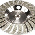 M diam. electrodepositada convexa MacFer SMG306 M14 115mm ref 092.0078 MACFER