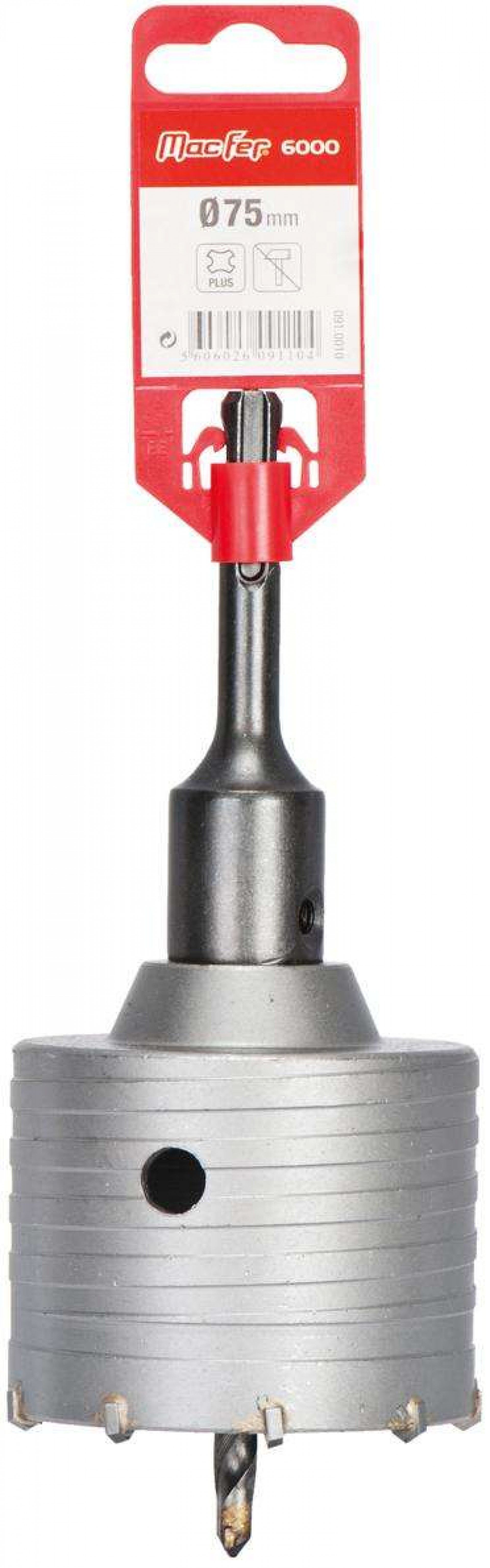 Craniana pastilhada Plus MacFer 6000 130mm refª 091.0045 MACFER